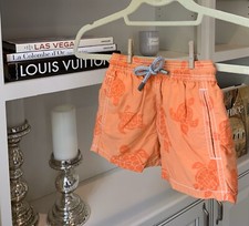 Vilebrequin Swim Shorts Toddler Size 2 Orange Turtle