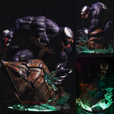 Private Custom 1/4 Bucket Venom Resin Statue Heads Model With
