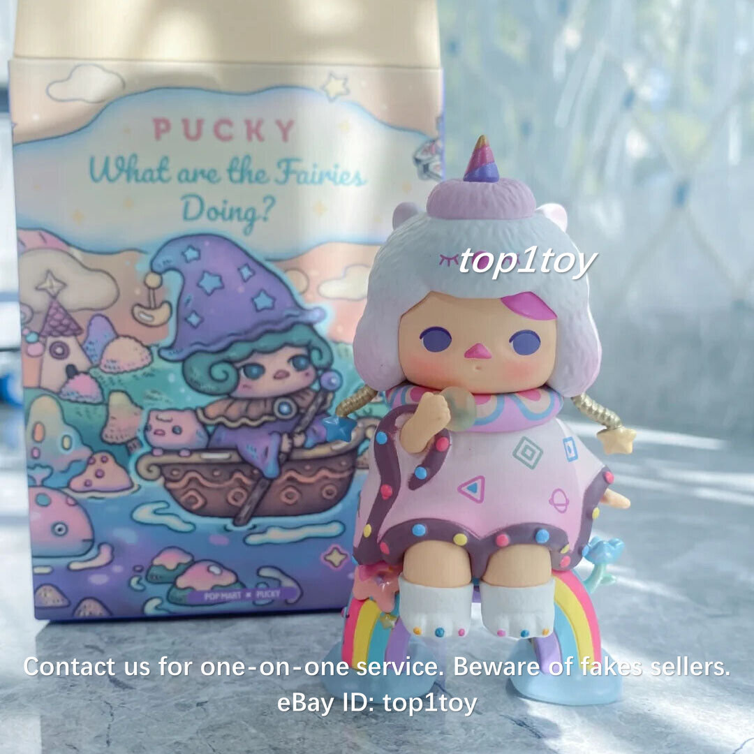 POP MART x PUCKY What Are The Fairies Doring Rainbow Eater Mini