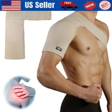 Adjustable Shoulder Brace Shoulder Support Strap with Pressure Pad for Men Women