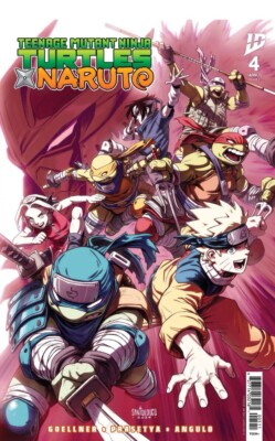   Teenage Mutant Ninja Turtles x Naruto #4 (CVR C) Presale 5/21/25 (FOC 4/14)