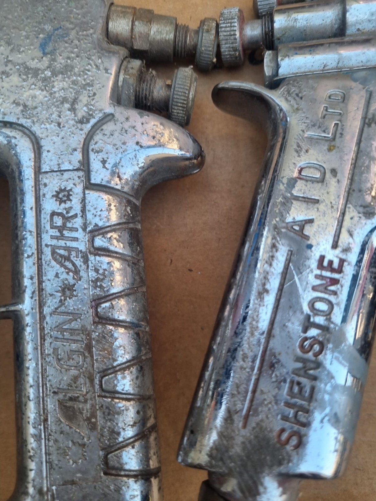 Paint Spray Gun X 2 Shenstone / Align Air Spray Guns eBay