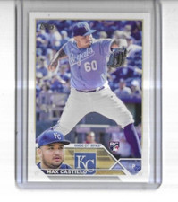 2023 Topps #251 Max Castillo Kansas City Royals Rookie Card