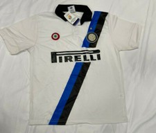 1 Maglia inter ufficiale ricamata bianca SOTTOCOSTO calcio internazionale