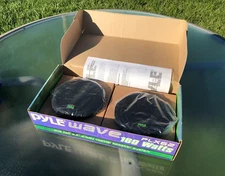 Pyle wave 6.5in PLX62 Two-Way Coaxial Speaker Systems 6.5" NOS