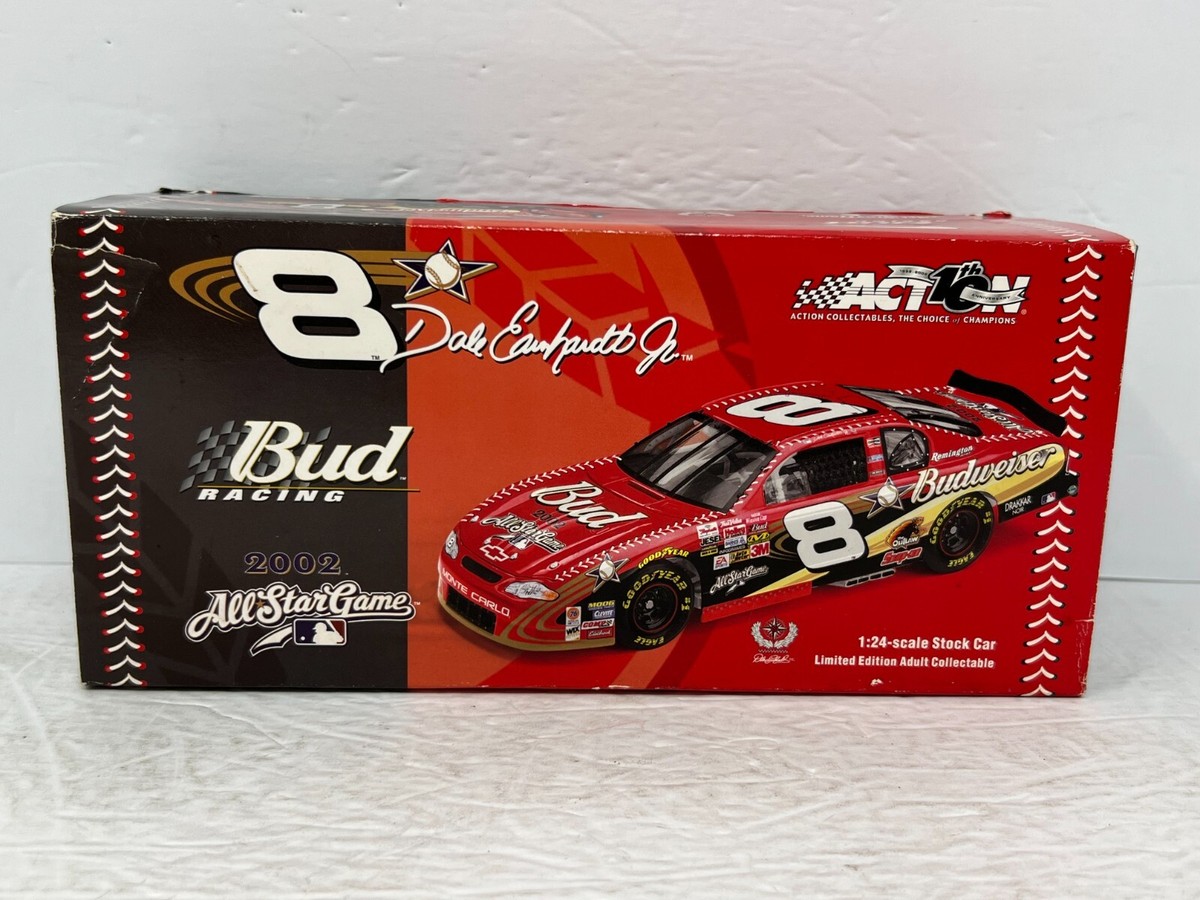 Action Nascar #8 Dale Earnhardt Jr. Bud MLB Dealers 18K White Gold