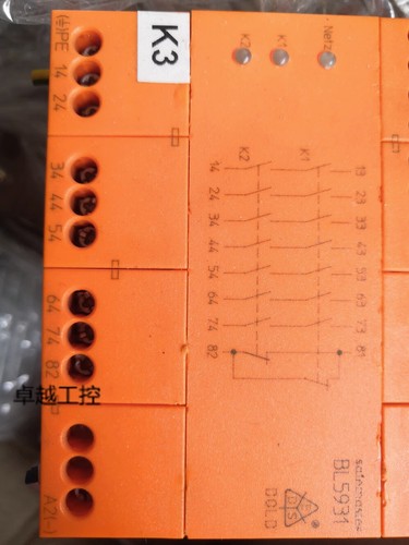 1pcs Used safety relay BL5931.63 #A6-33