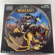 Mega Bloks WORLD of WARCRAFT  91020 Swift Wyvern Wow Sealed