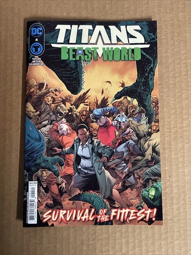 TITANS BEAST WORLD #4 FIRST PRINT DC COMICS (2024) BEAST BOY