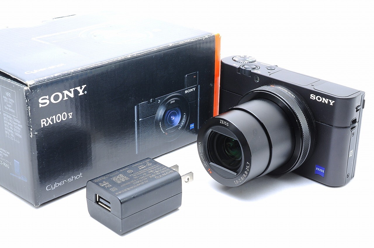 [35Language] Sony Cyber-Shot RX100V 20.1MP Digital Camera [Near MINT with Box]