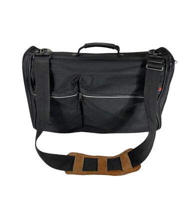 Samsonite Oyster GLS Black Nylon Duffle Travel Bag Luggage ~ 22
