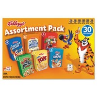 Kellogg's Mini Cereal Assortment Pack - Individually Wrapped - Assorted - 30 / on sale Kellogg's Mini Cereal Assortment Pack - Individually Wrapped - Assorted - 30 / on sale