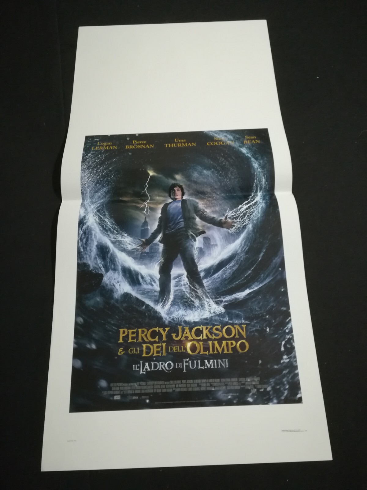 Locandina originale film Percy Jackson e gli dei dell'Olimpo - Il ladro di fulmini (2010) - Regia di Chris Columbus