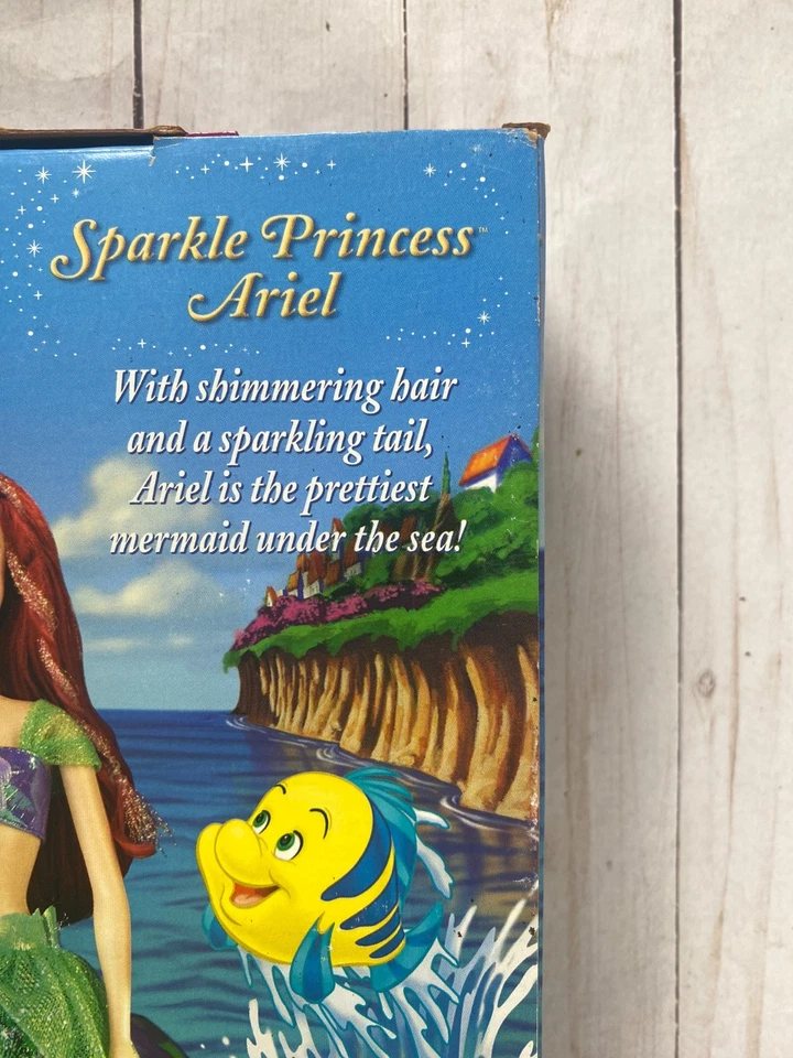 Barbie Disney Brillante Princesa ARIEL Sirenita Anillo para Ti Mattel 2004 H1 Foto 3 de 4