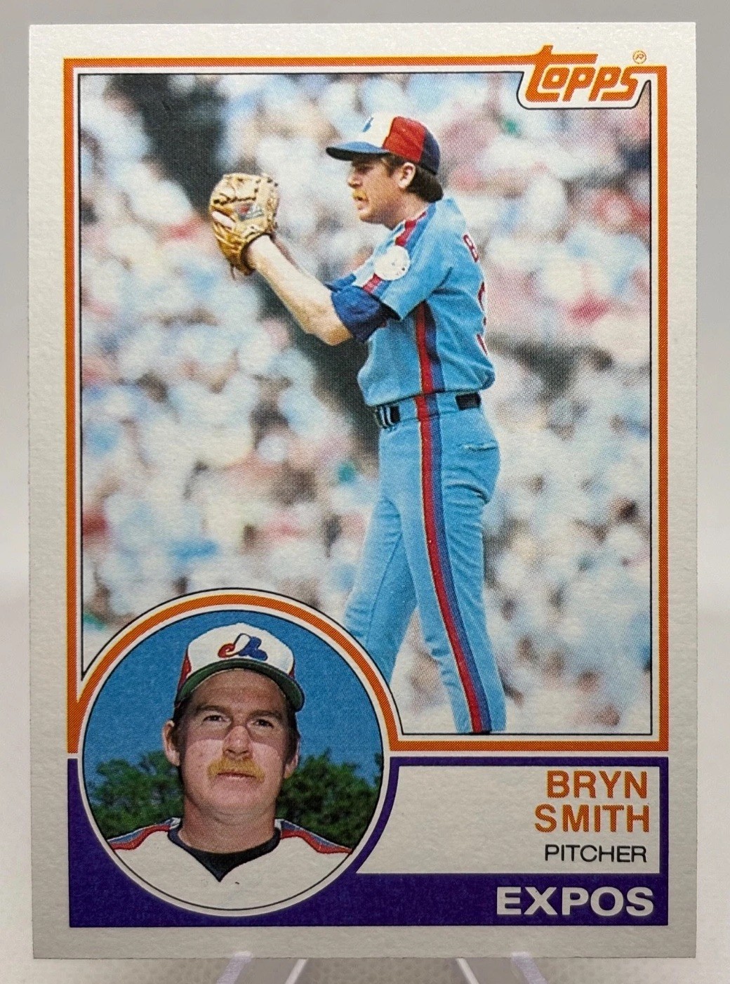 1983 Topps Bryn Smith #447 Montreal Expos