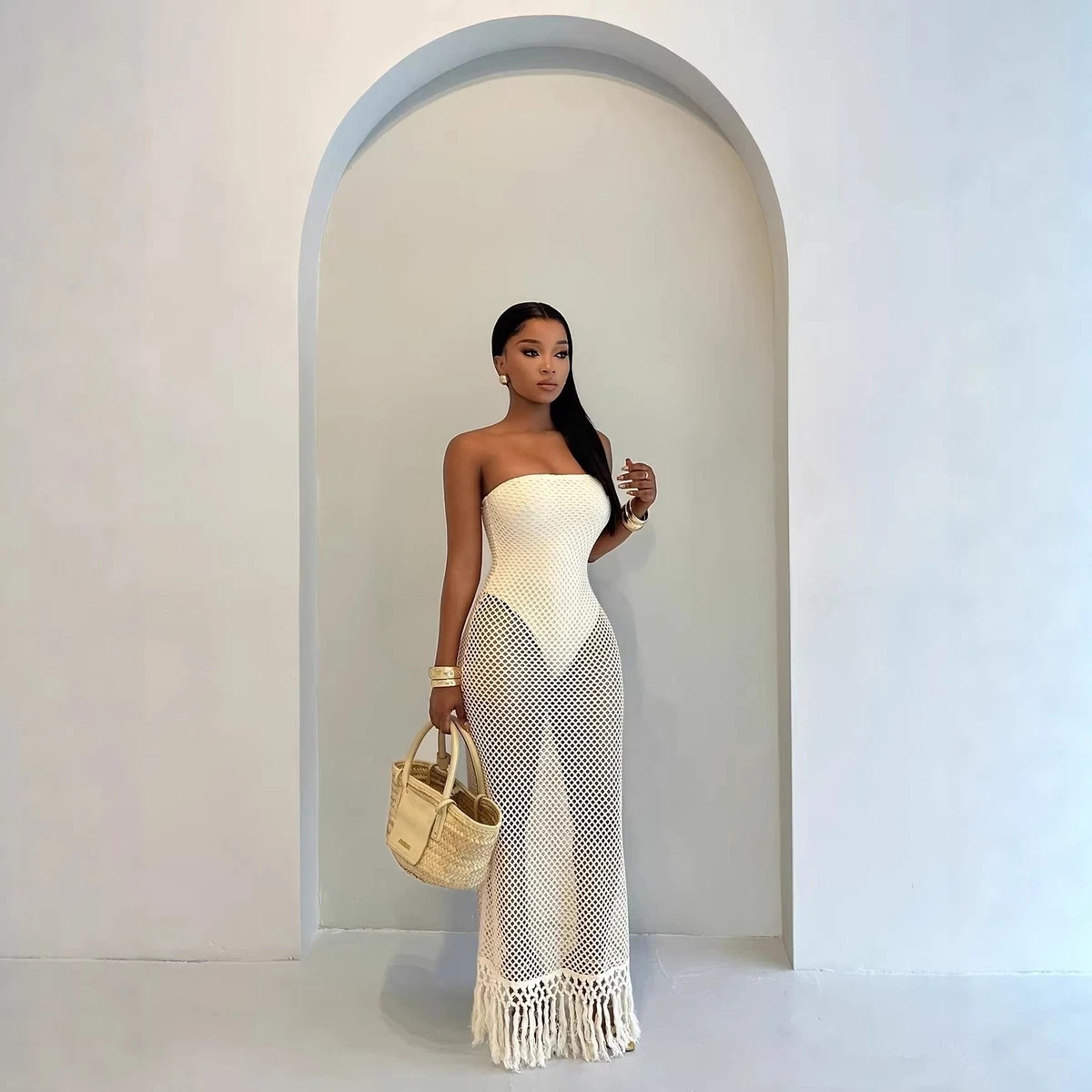 knee length dresses for ladies Few Moda | Nicole Knit Dress main image 1