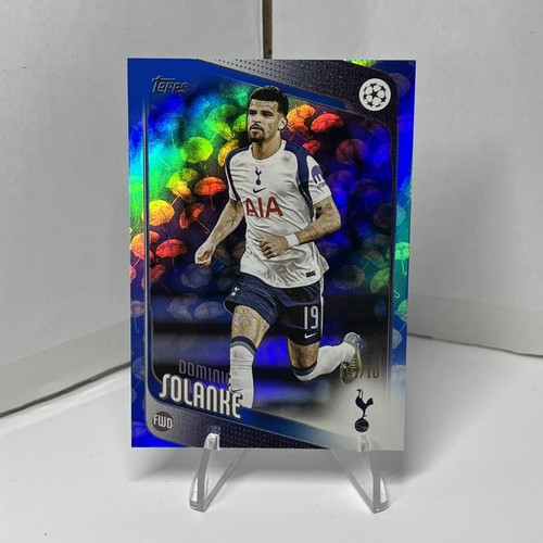 2025-26 Topps Flagship UCC - Dominic Solanke - Spring Tin Exclusive Umbrella /10
