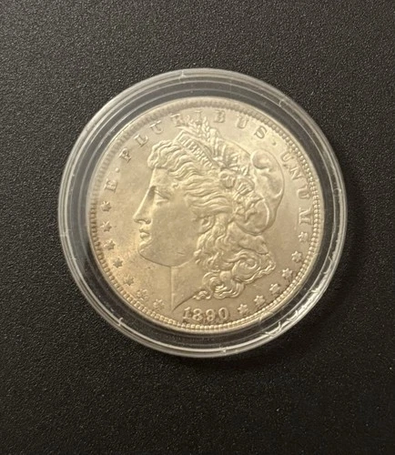 1890 - P PHILADELPHIA MINT MORGAN SILVER DOLLAR AU 💫