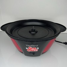 West Bend Stir Crazy 6 Quart Popcorn Maker Corn Popper 82306 Base Only