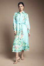 Wallis Mint Shirt Dress Womens Daywear Dresses