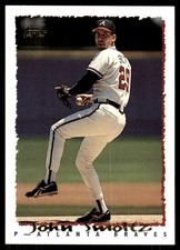 John Smoltz 1995 Topps #145 Atlanta Braves MLB READ FREE SHIPPING AutographDen