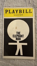 RARE David Bowie "The Elephant Man" Broadway Playbill - Dec 1980
