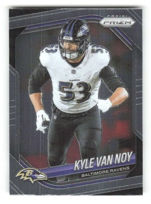 2025 PANINI PRIZM #246 KYLE VAN NOY BALTIMORE RAVENS FOOTBALL