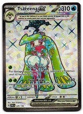 Tsareena ex 220/182 - 🌊 Paradox Rift Pokemon TCG Holo 🖤 - LP