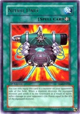 1x (P) Nitro Unit - TLM-EN046 - Rare - 1st Edition  YuGiOh