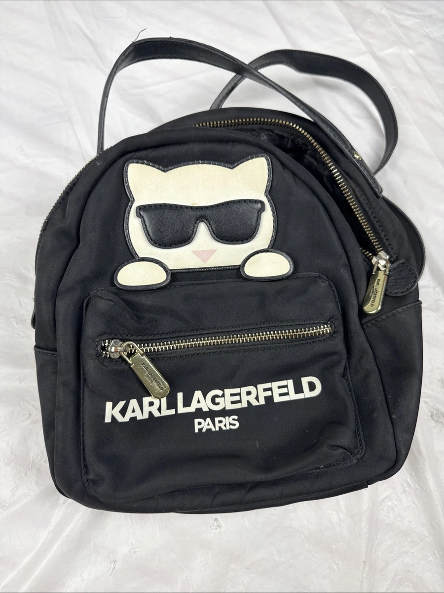 Karl Lagerfeld Nylon Exterior Backpack Bags & Handbags for  display picture 3