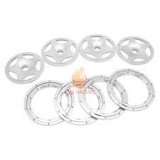 CNC 5Star Front Rear Wheel Hub for 1/5 HPI RV KM Baja 5B SS 2.0 ROVAN KING MOTOR