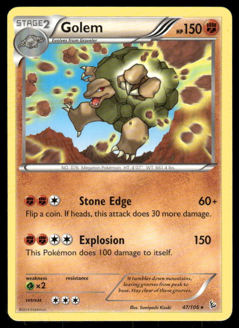 Pokemon Golem #47/106