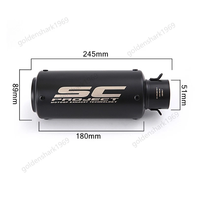 Черные глушители для выхлопных труб Kawasaki Ninja ZX10R 2011-2025 - Изображение 4 из 4