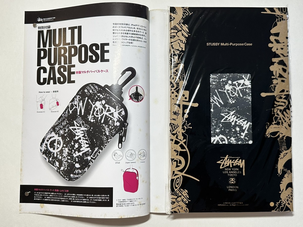 STUSSY JAPAN 2007 SPRING COLLECTION MAGAZINE WITH MULTI PURPOSE
