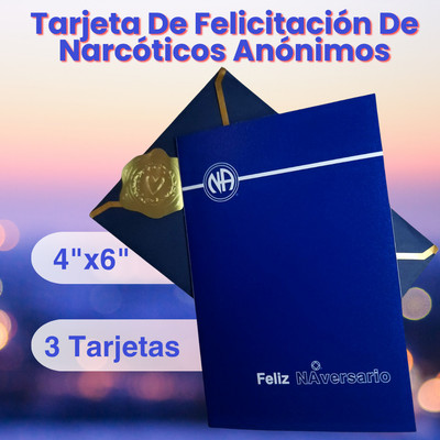 ¡Paquete de 3 unidades de Narcóticos Anónimos en español! Regalos de NA gratis.