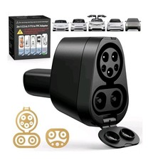 2-in-1 CCS J1772 to Tesla Adapter - 250KW Fast CCS to Tesla Adapter,