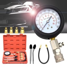 Engine Cylinder Compression Tester Gauge Kit Gas Petrol Diagnostic Testing Tool