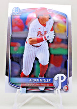 2025 Bowman Draft Chrome #BDC-180 Aidan Miller Phillies