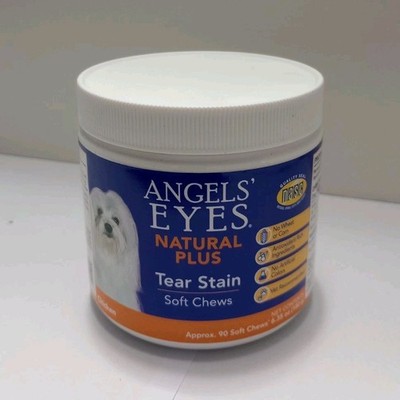 Angels' Eyes Natural Plus Tear Stain Soft Chews for Dogs Chicken Flavor 90 Count