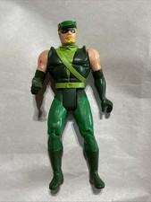 Vintage 1985 Kenner  Super Powers Green Arrow action figure with quiver No Bow
