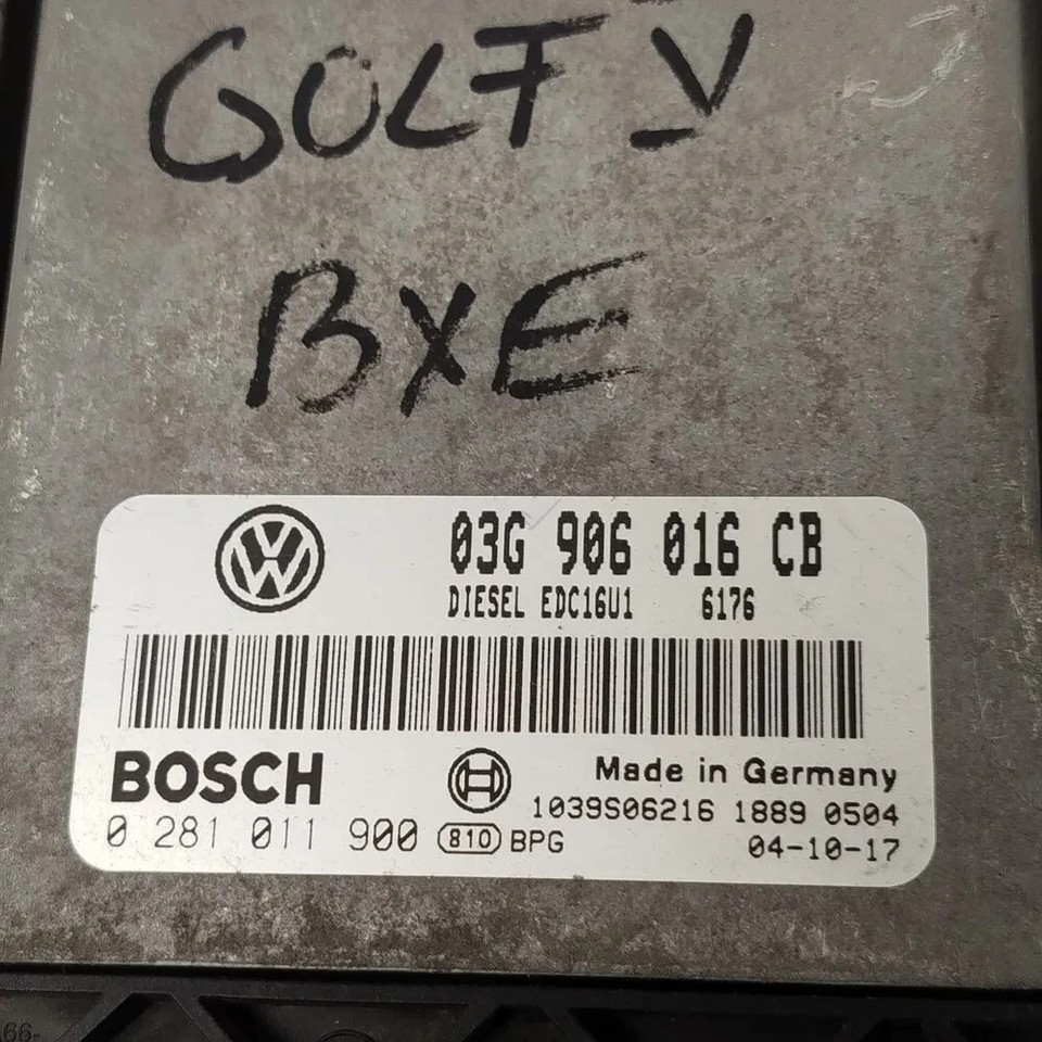 Engine Control Unit VW Golf Touran 0281011900 03G906016CB 03G 906 016 ...