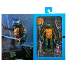 Preorder Ninja Turtles Cartoon Ultimate Leonardo VHS 18cm Neca Figure