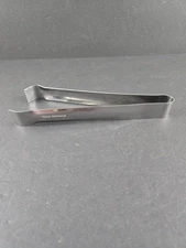 Vollrath Tongs Ice Sugar Serving Salad Bar Buffet 47106 Stainless Steel 6.5" USA