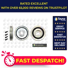 Crankshaft Pulley (TVD) fits FIAT BRAVO 96 to 14 Torsional Vibration Damper BGA