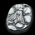 Honeybee Silver Nugget .5 ozt .999 FS Hand Crafted Saint Bees Silver Art COA New