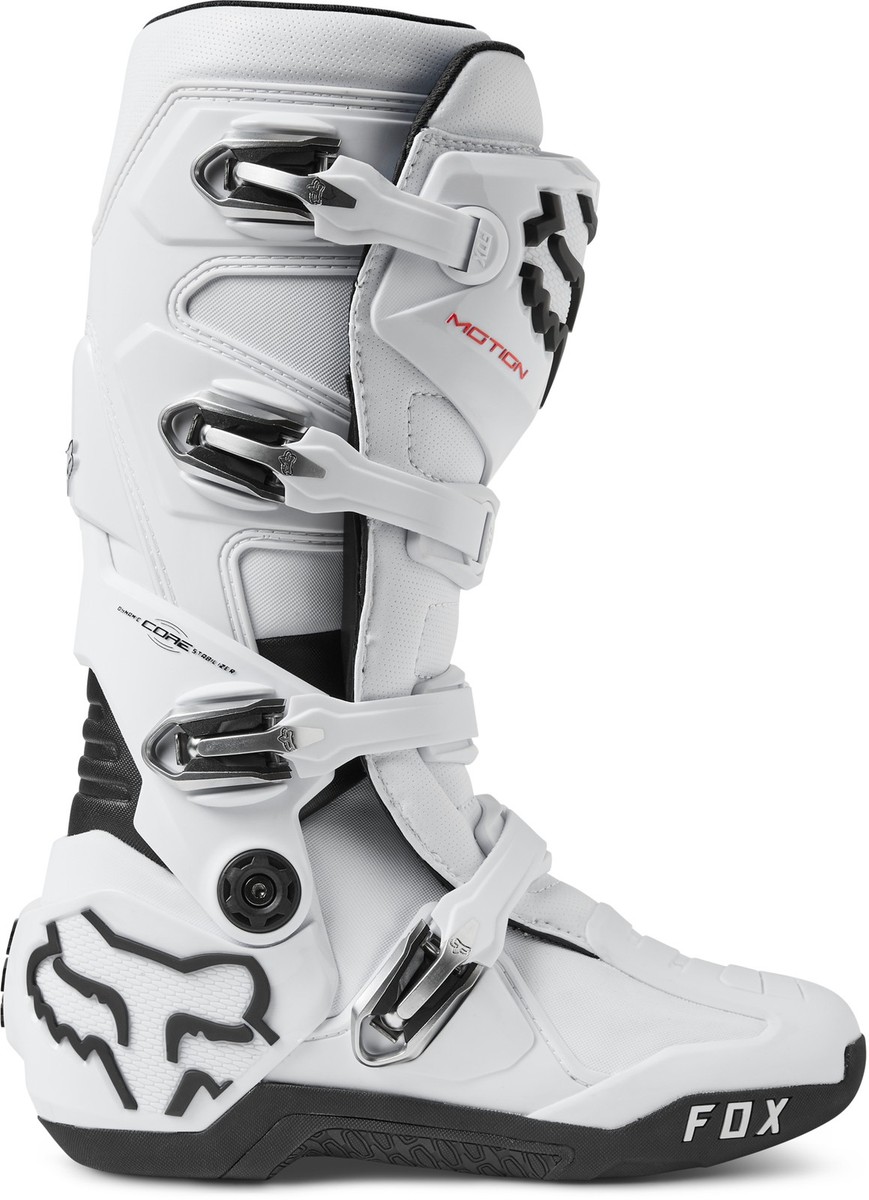 Fox Racing Motion Motocross Boots (White) 29682-008-11.5-1 | eBay