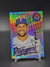2023 Topps Chrome Platinum Anniversary #228 Nathan Eovaldi Topps Logo #/499