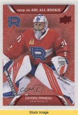2020-21 Upper Deck AHL All-Rookie Team Red Cayden Primeau #201 READ 0g4