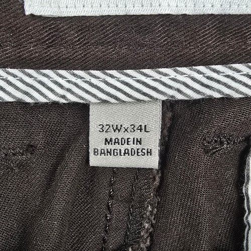 NWT Goodfellow Pants Mens Size 32x34 Hennepin Chino Slim Brown - Picture 5 of 15