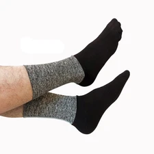 Road Cycling Socks Men Women Riding Bicycle Sport Ankle Socks Thick Warm XC Grey